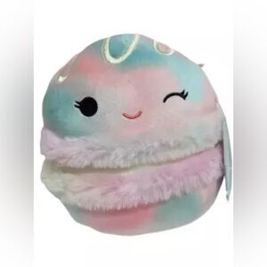 NWT Lizma the Pastel Cotten Candy Colored Macaroon 5" Squishmallow